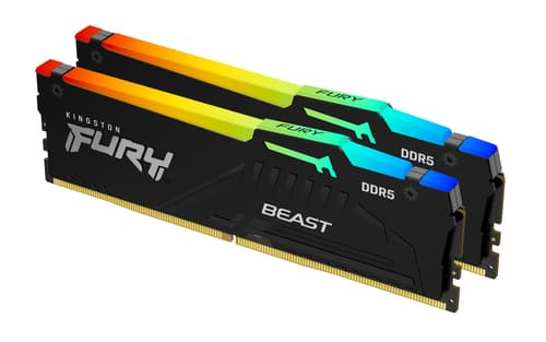 Kingston Fury Beast RGB 32GB (2x16GB) DDR5-6000 CL30 product image