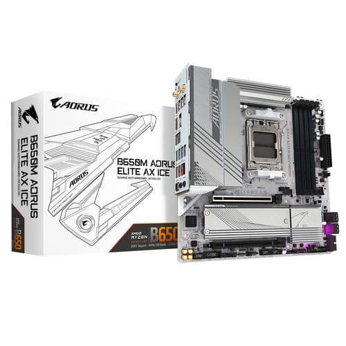 Gigabyte B650M Aorus Elite AX Ice product image