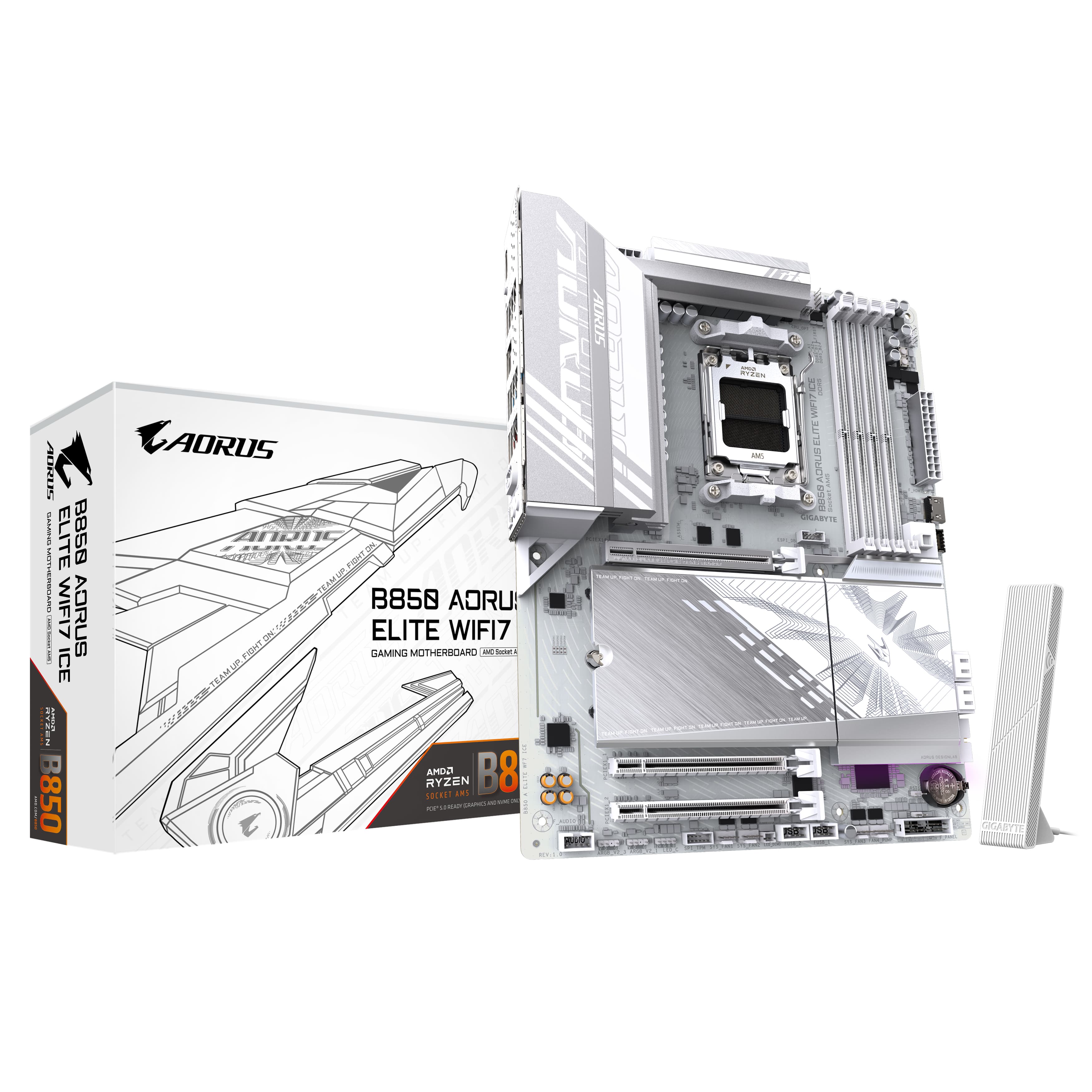 Gigabyte B850 Aorus Elite WiFi7 Ice product image