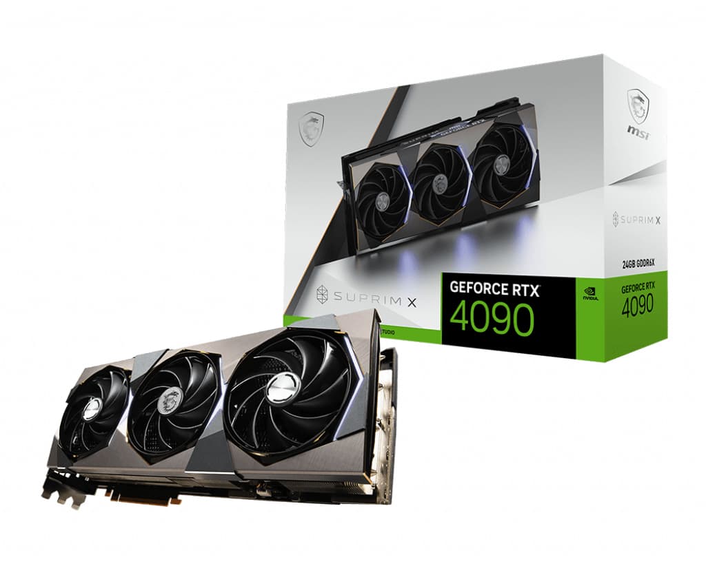 MSI GeForce RTX 4090 Suprim X 24G product image
